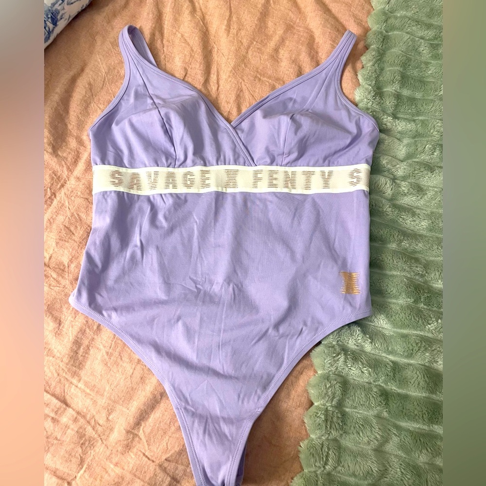 Savage X Fenty Bodysuit in Lavender
